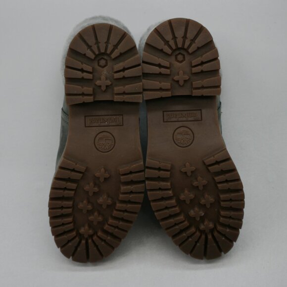Timberland Ladies 7 Courmayeur Valley Grey Shearling 6" Ankle Booties - TB0A255A - Picture 9 of 12